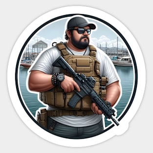 Tactical Fatman Sticker